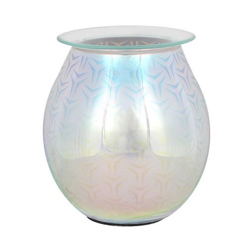 Carefully sourced and selected by The Original Candle Company, this 3D geometric light-up oil burner and wax warmer showcases an intricate multi-dimensional design, delivering a flameless and elegant way to diffuse fragrance.