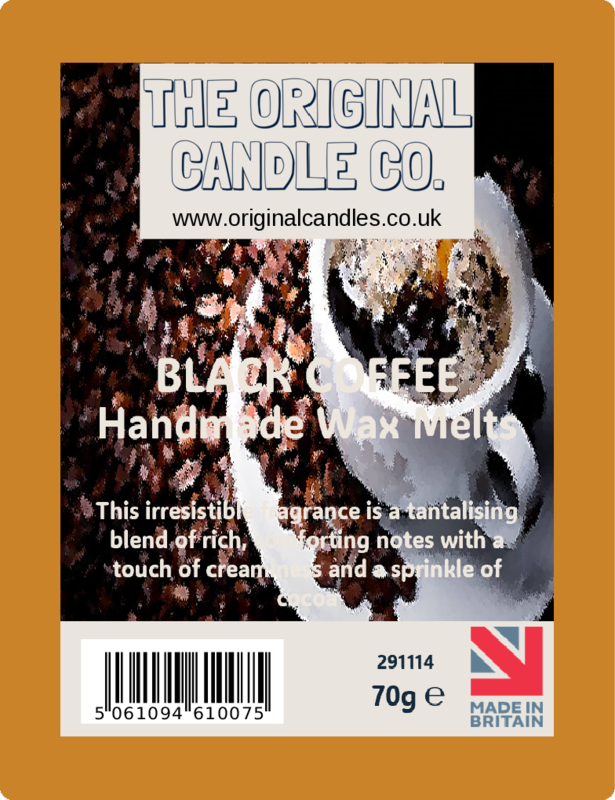 Black Coffee Wax Melts - DISCONTINUED