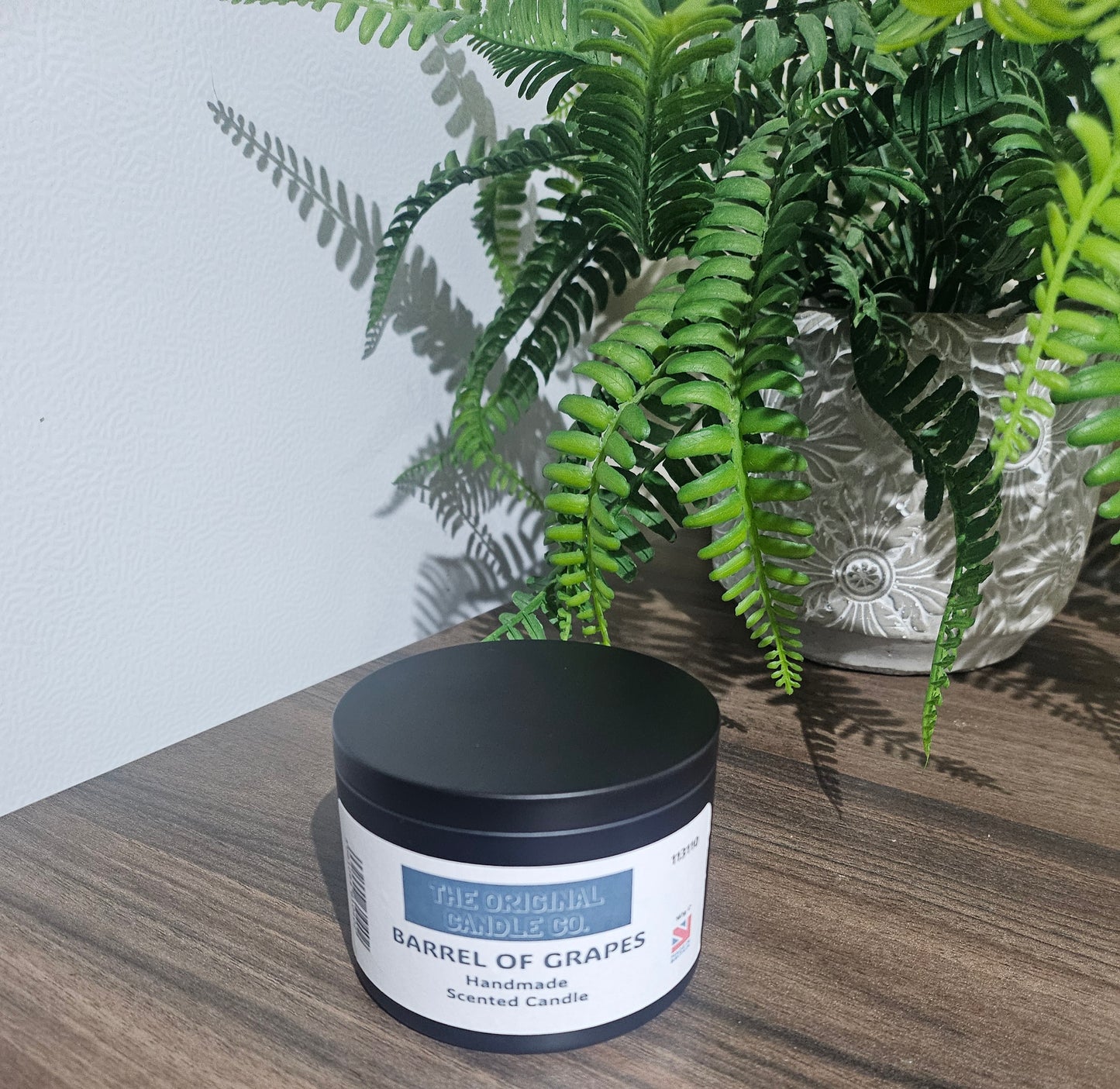 Barrel Of Grapes Scented Candle