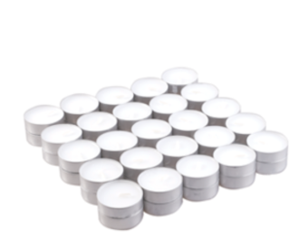 Premium Unscented Tealights (50 pack)