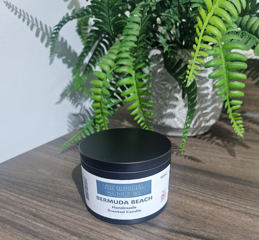 Bermuda Beach handmade candle tin 161g  from The Original Candle Company