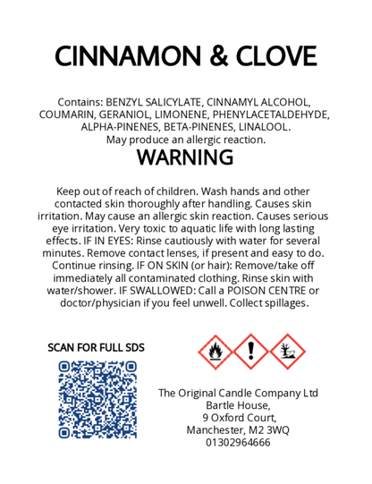 Kindspire - Cinnamon & Clove - Scented Candle for ADHD, Autism & Neurodivergence