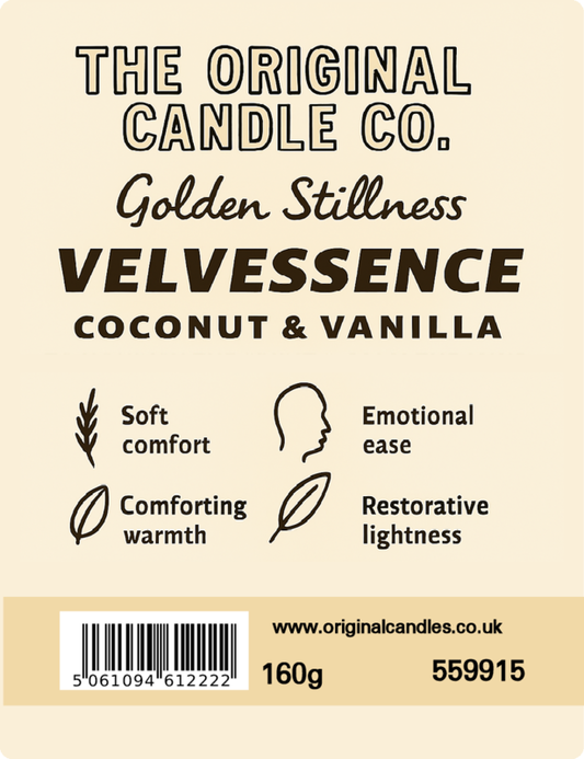 Velvessence - Coconut & Vanilla - Scented Candle for ADHD, Autism & Neurodivergence