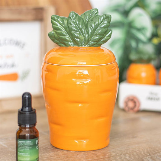 Add some quirky character to your home decor with this carrot shaped oil and wax burner. Remove the top of the carrot to add fragrance oils or wax melts and then place a lit tealight inside. A delightful gift idea for any keen vegetable gardener.