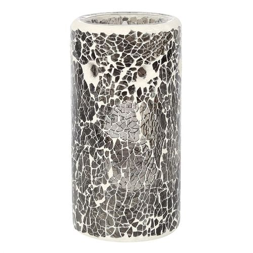 Designed for a classic look, this pillar shaped gunmetal grey oil burner and wax warmer that has been carefully selected by The Original Candle Company will add a touch of elegance to any room.