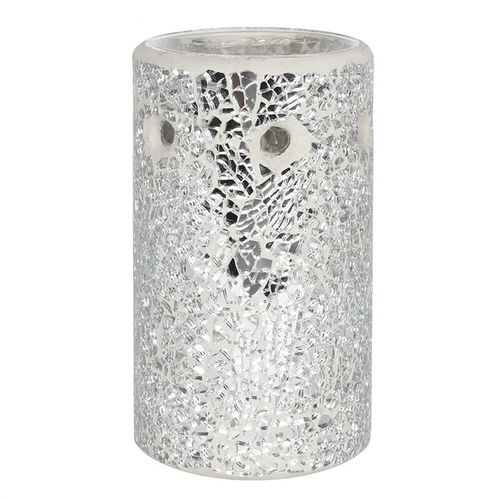 Stunningly detailed in a classic pillar shapre this beautifully crafted oil burner and wax warmer is sure to add a touch of elegance to any space.