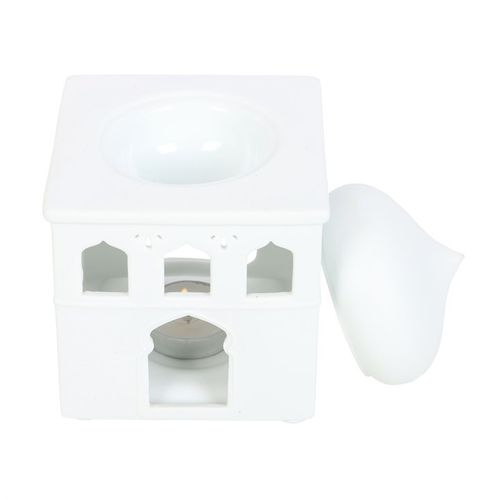 In its unique design as a mosque, this oil burner and wax warmer has a clever trick up its sleeve. It can also double as a incense cone holder, so not only is it great for Eid or a prayer room, it would look good in any room and can be used for a multiude of different fragrancing options.