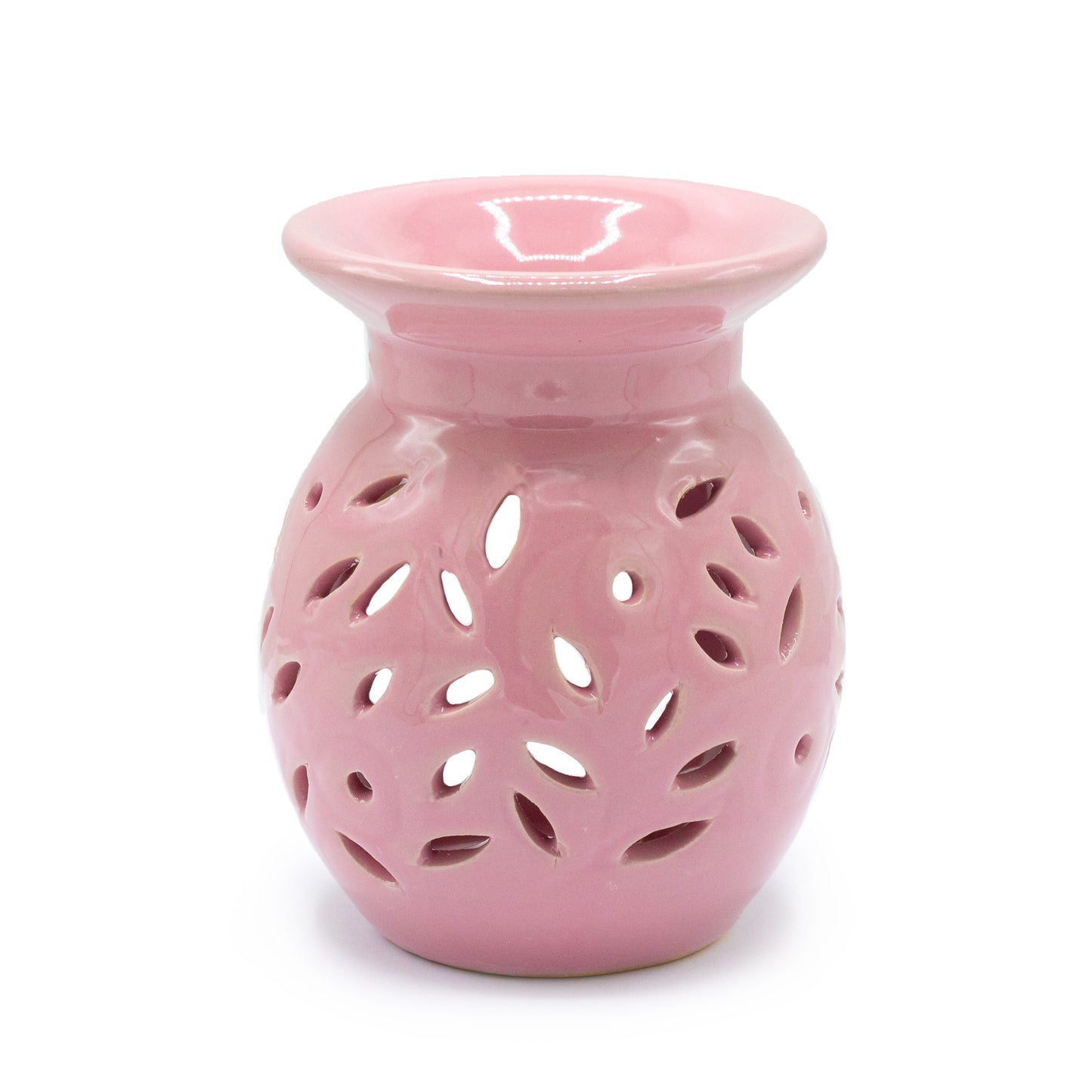 Carefully sourced by The Original Candle Company, this vibrant pink floral oil burner showcases a delicate cut-out bloom design, bringing warmth and elegance to any space. Perfect for diffusing essential oils or melting wax, it enhances home ambience with a cheerful, botanical touch.
