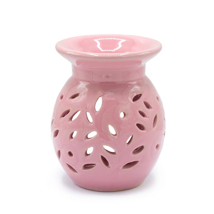 Carefully sourced by The Original Candle Company, this vibrant pink floral oil burner showcases a delicate cut-out bloom design, bringing warmth and elegance to any space. Perfect for diffusing essential oils or melting wax, it enhances home ambience with a cheerful, botanical touch.
