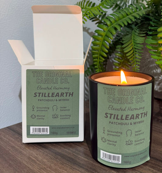 Stillearth- Patchouli & Myrrh Scented Candle for ADHD, Autism & Neurodivergence