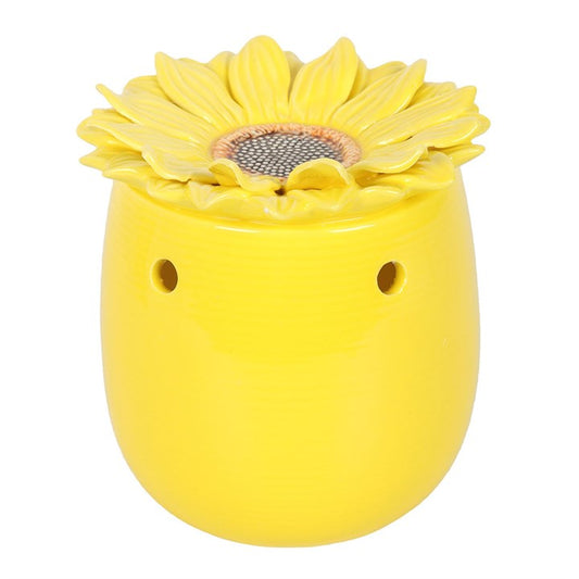 Create a room full of yellow brightness with the oil burner and wax warmer, the burner well is designed in the shape of a stunning sunflower to add a touch of style.