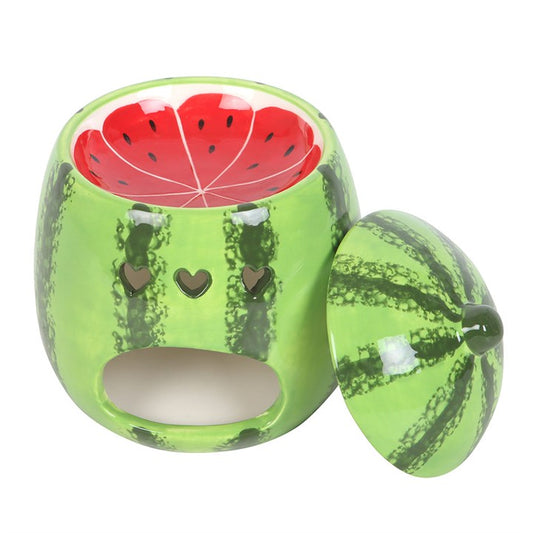 Looking for something a bit different with a fruity theme? Then this carefully sourced oil burner and wax warmer from The Original Candle Company could be just the thing. Its green details and removable lid where you place your fragrance oils or wax melts in its red watermelon design is just the item to delight in any space.