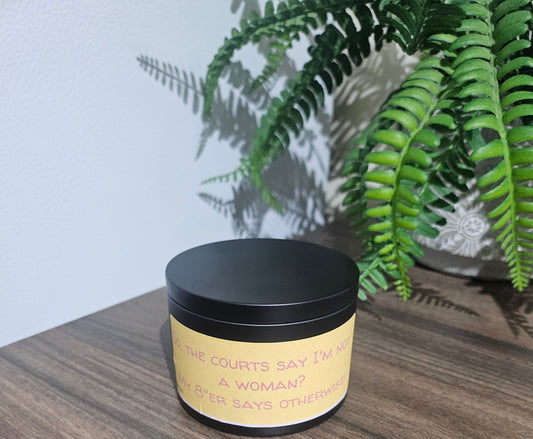 So The Courts Say Fragranced Candle