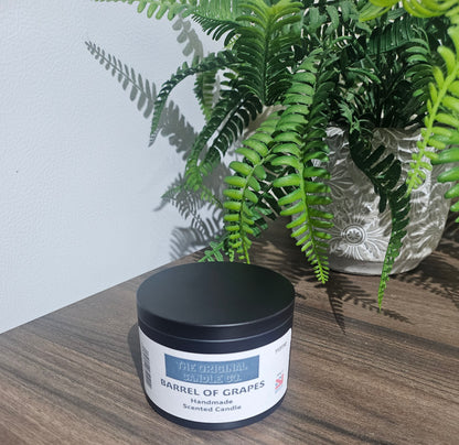 Barrel Of Grapes Scented Candle