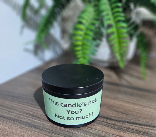 This Candles Hot Fragranced Candle